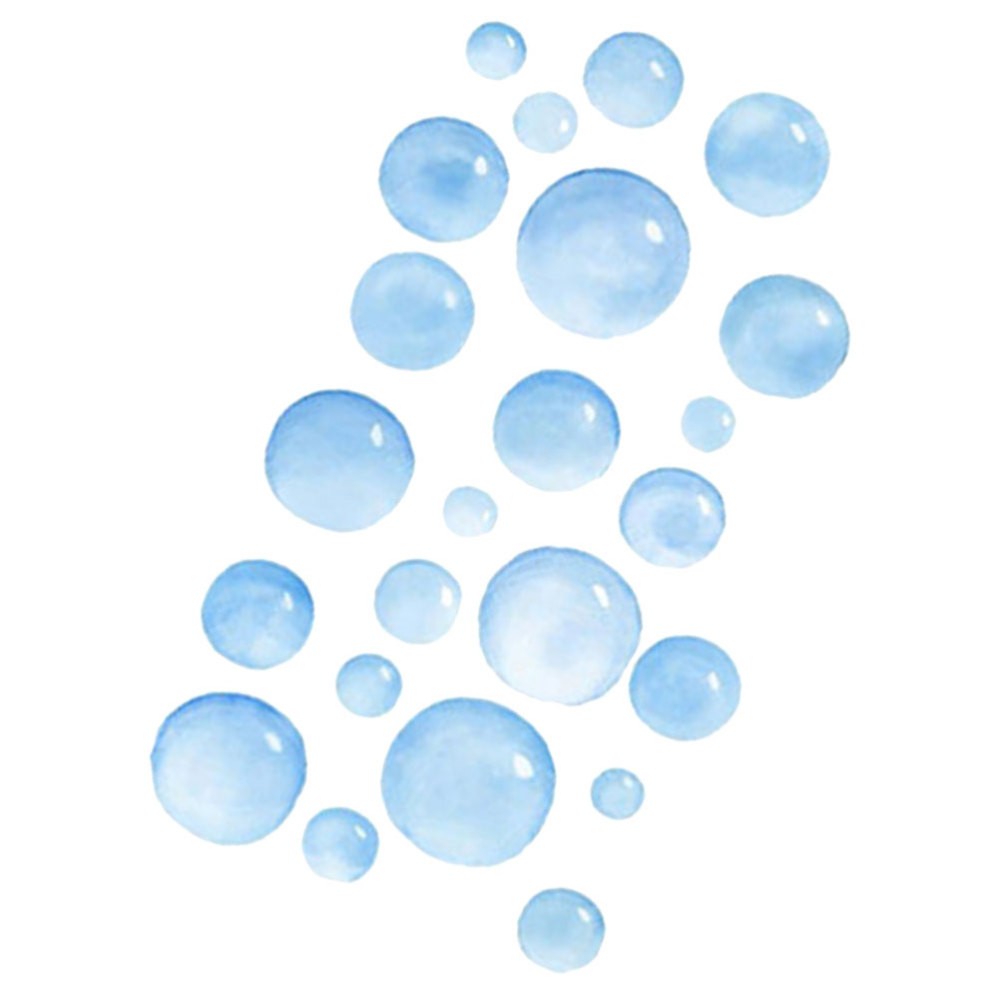 Removable Bubble Wall Stickers for Bathroom Decor & Baby Nursery
