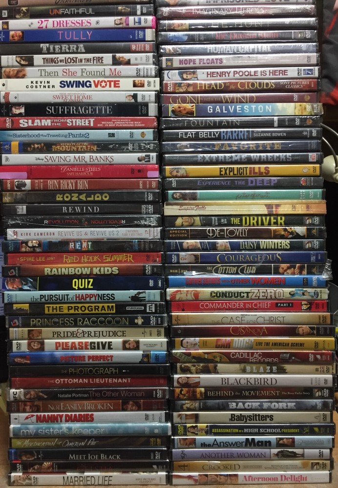 Clearance Sale - New Sealed Drama/Romance/Comedy DVDs - $3+ - Get 50% discount-image