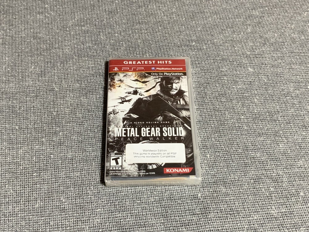 Metal Gear Solid Peace Walker PSP 2010 Action Adventure Game