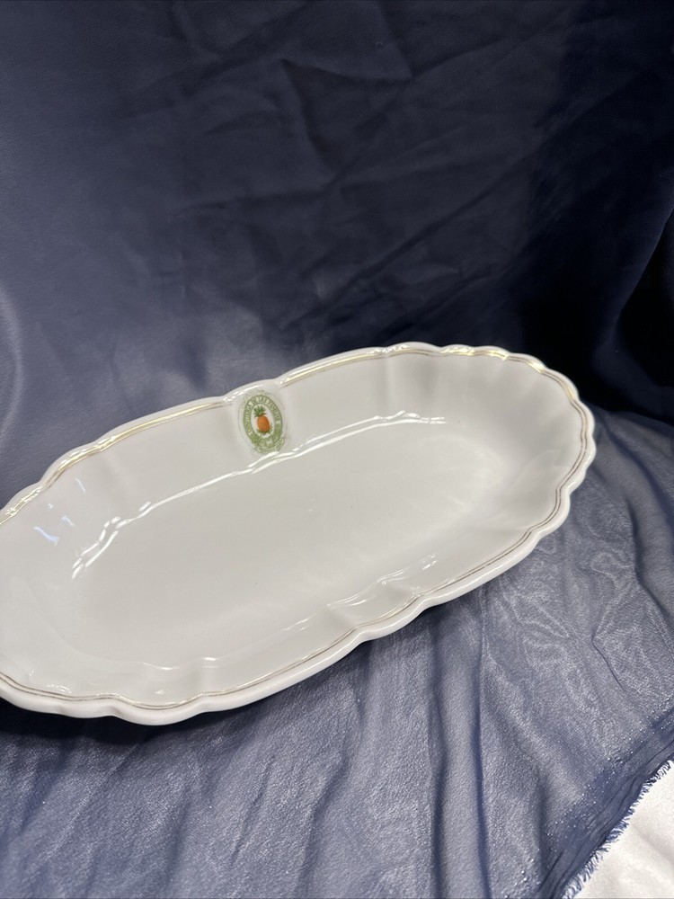 Vintage Bauscher Weiden German Oval Porcelain Relish Tray