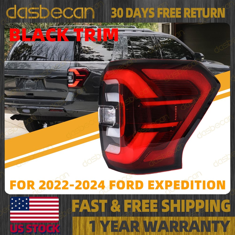 Right Passenger Side LED Tail Light For Ford Expedition 2022-2024 NL1Z-13404-F