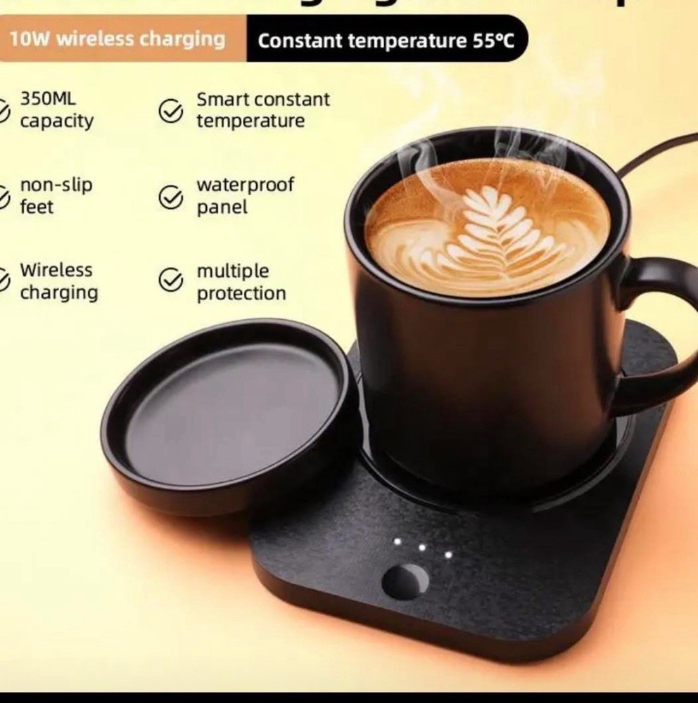 Intelligent Mug Warmer & Mug - Keeps Coffee & Drinks Warm, New in Box!
