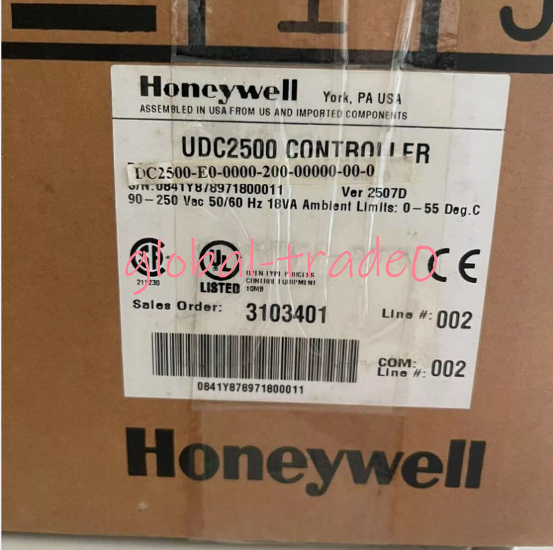 UDC2500-E0-0000-200-00000-00-0 Brand New Thermostat DC2500-E0-0000-200-00000-000