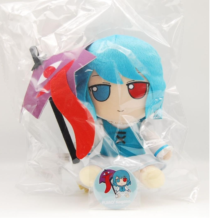 TOUHOU PROJECT Fumo Fumo Series 81 Tatara Kogasa Plush Doll Gift Badge Set No.57