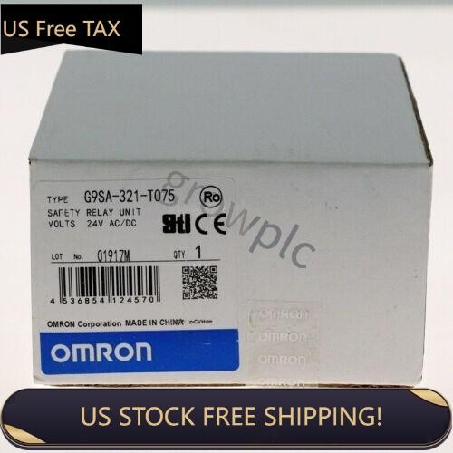 New In Box Original Omron G9SA-321-T075 Safety Relay Unit Fast Shipping