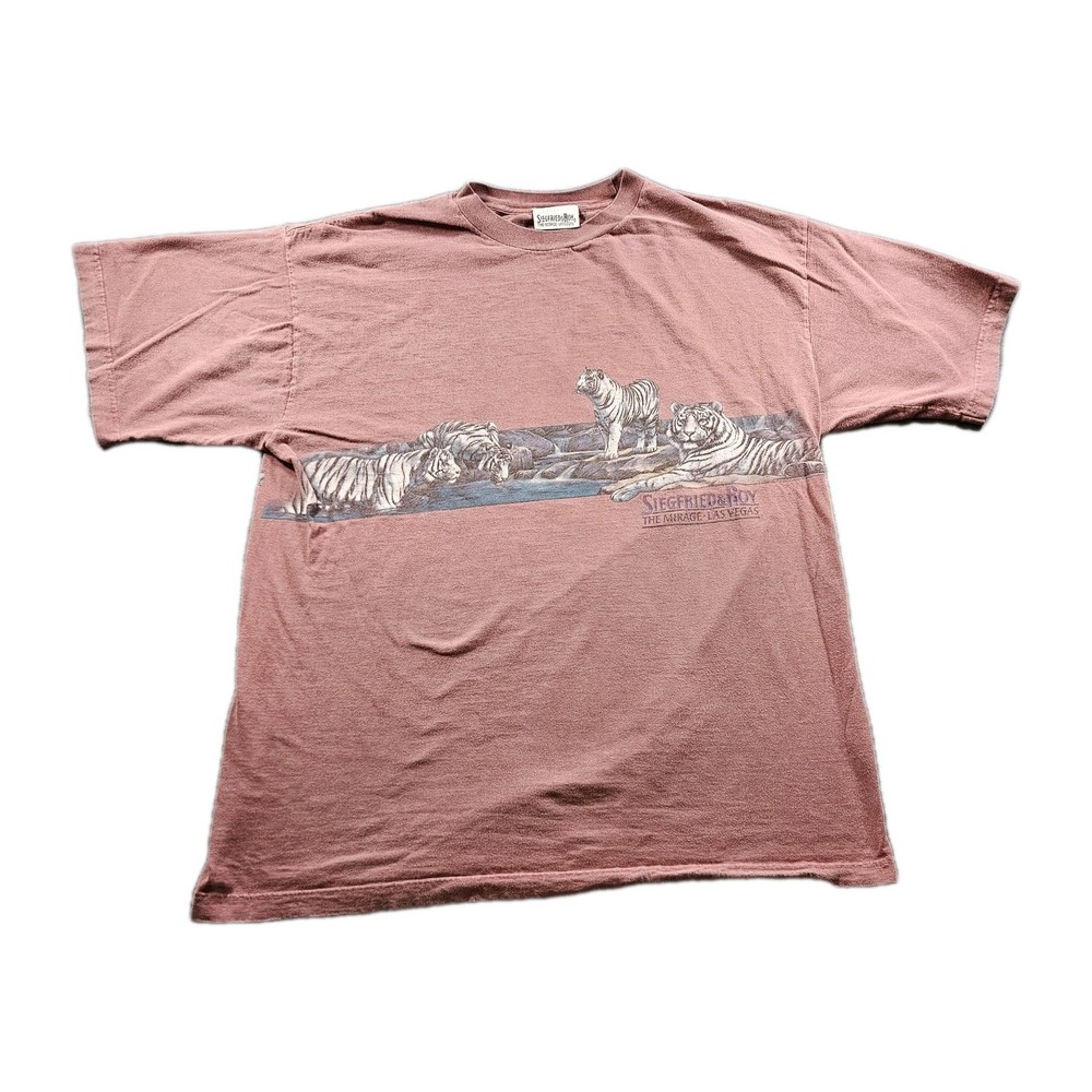 Vintage 90s Wrap Around Print Nature T-shirt Y2K Nature Size XXL FAST SHIPPING