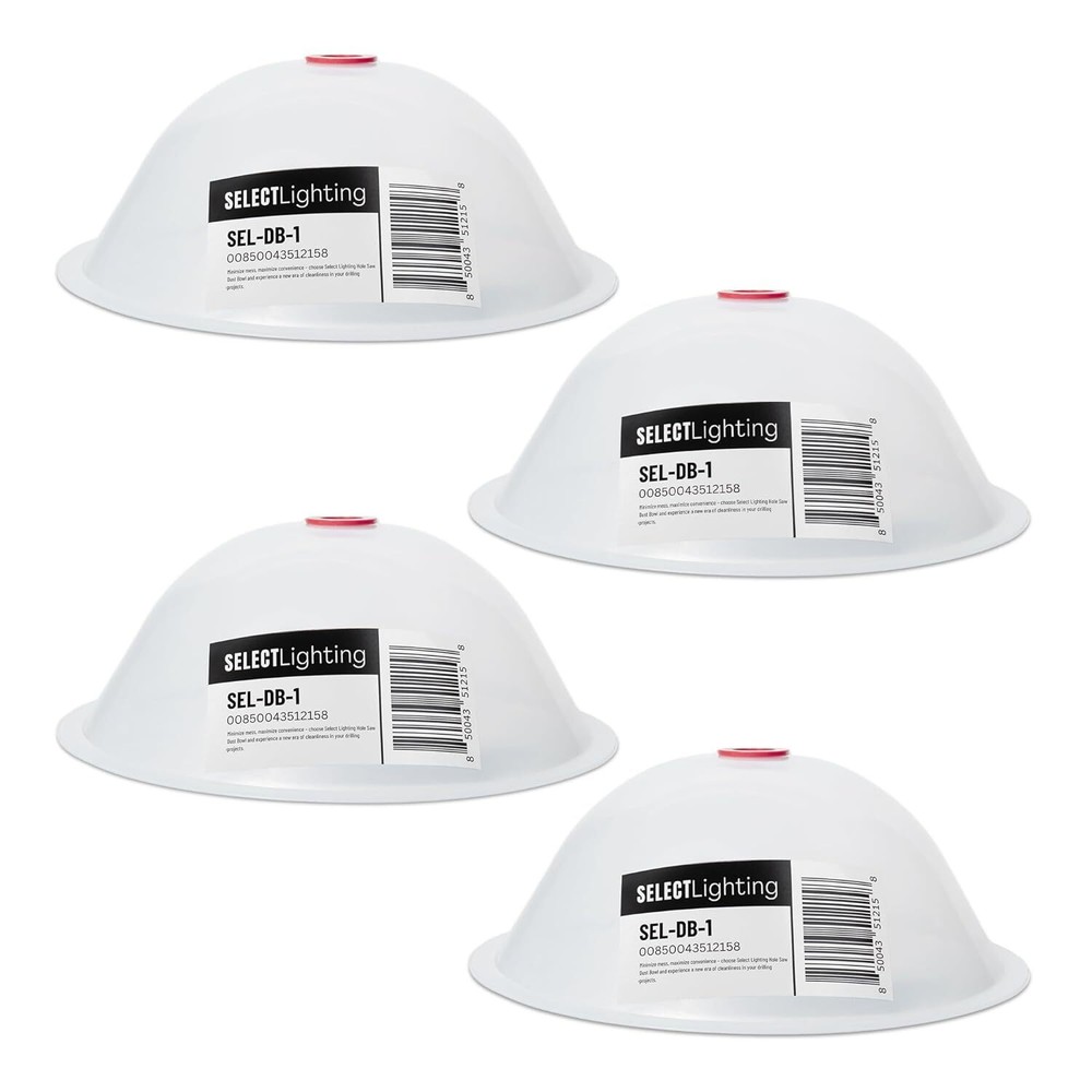 Collects ... Flexible Plastic Drilling Saw Dust Collector Hole Saw Dust Bowl