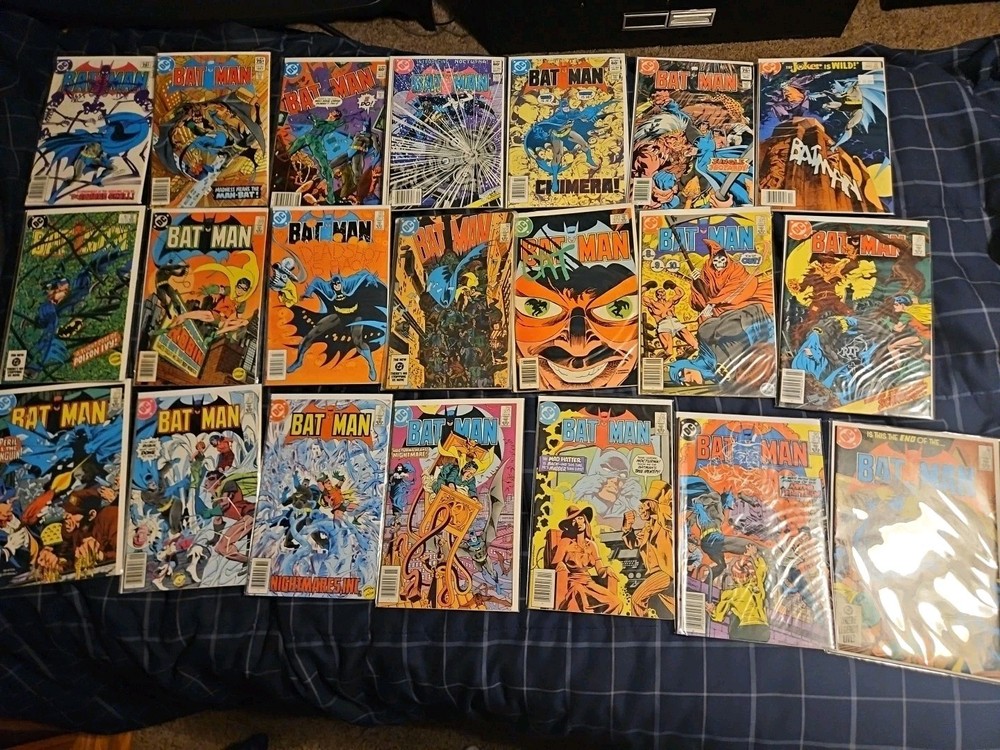 Batman 360-385 Detective Comics 525-565 Almost Complete Lot Of 74 Early-Mid 80s