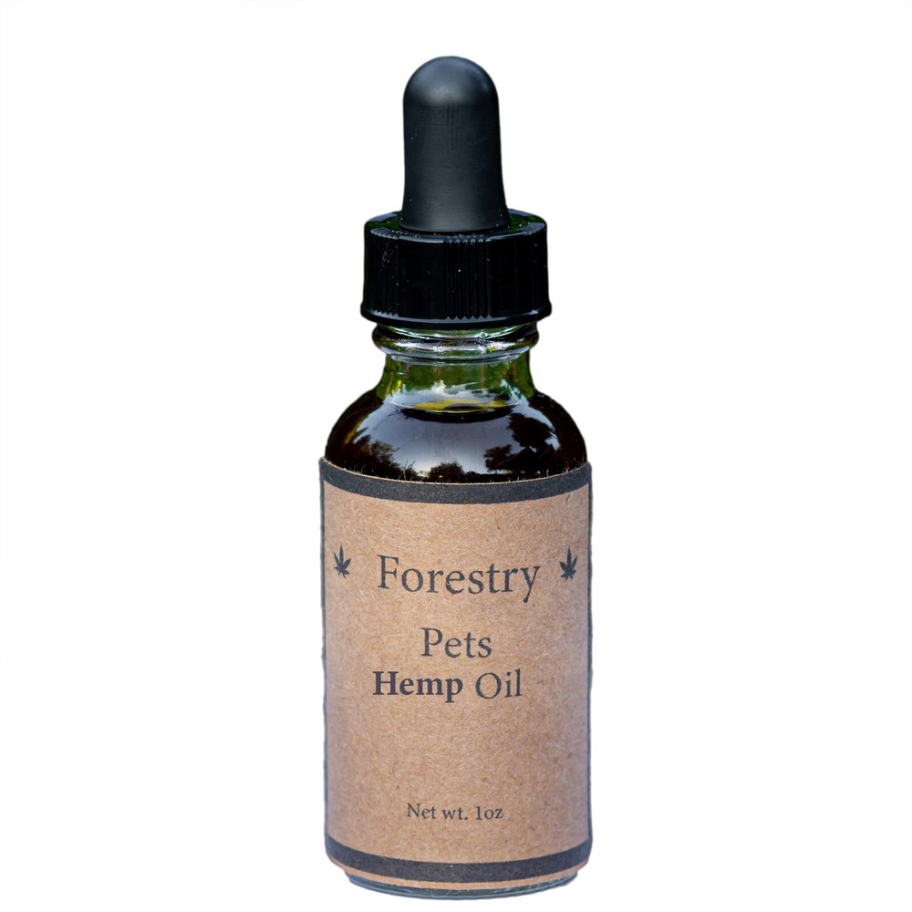 Hemp Oil Pet Drops for Dogs & Cats, All Natural for Stress & Relaxation