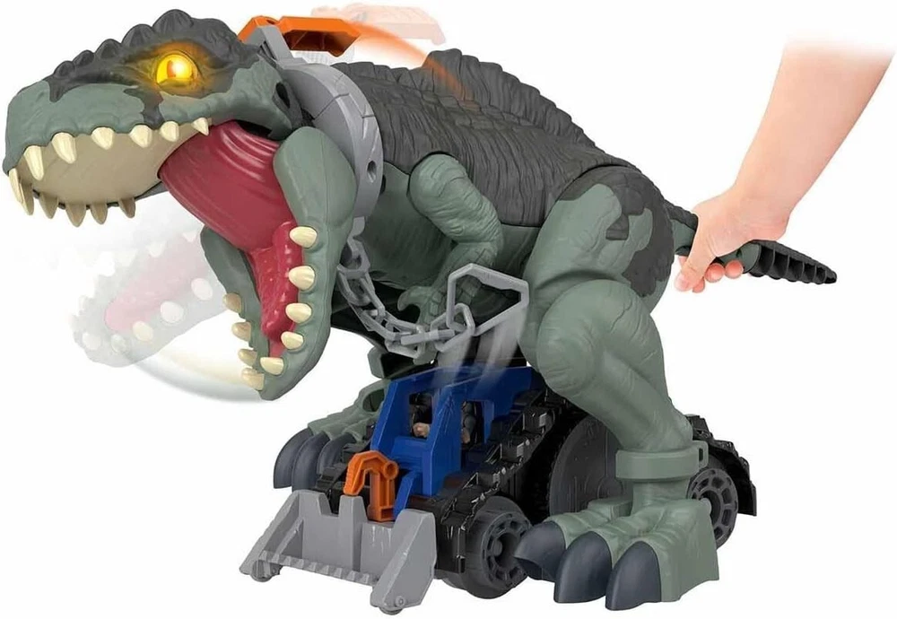 Jurassic World GWT22 Imaginext Dominion Mega Stomp & Rumble Giga Dino and Owen