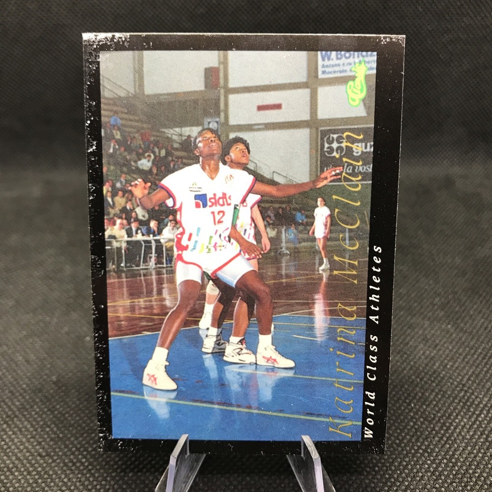 1992 Classic World Class Athletes Katrina McClain #48 HOF POOR