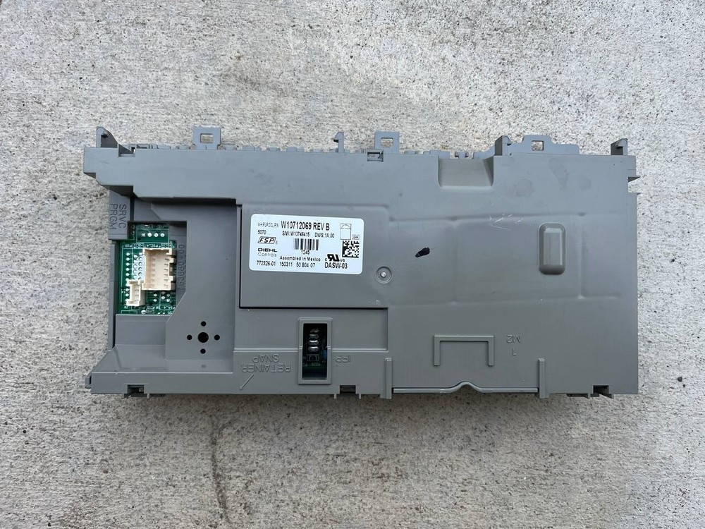 Whirlpool W10712069 Dishwasher Control Board Replacement