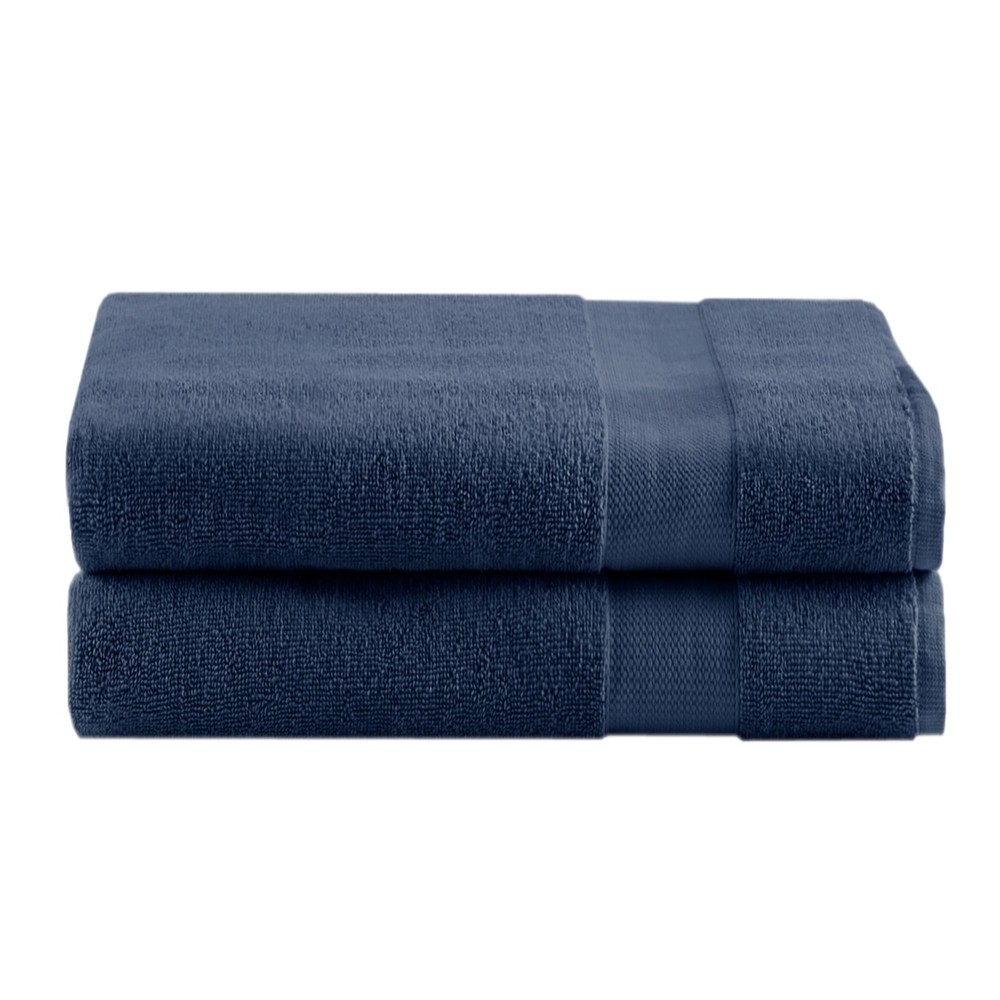 Comfort Spaces Oversized 2-Piece Turkish Bath Sheet Set 35x70 Large Soft Towels