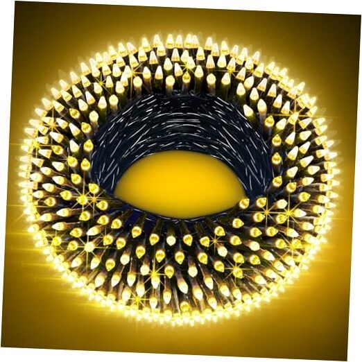 300LED 100FT String Lights with 8 Modes for Indoor and Outdoor Warm White Decor