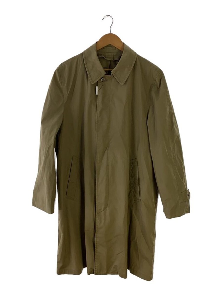 London Fog  Steel Collar Coat/-/Cotton/Beg/Plain/Beige/Liner Missing/Ou