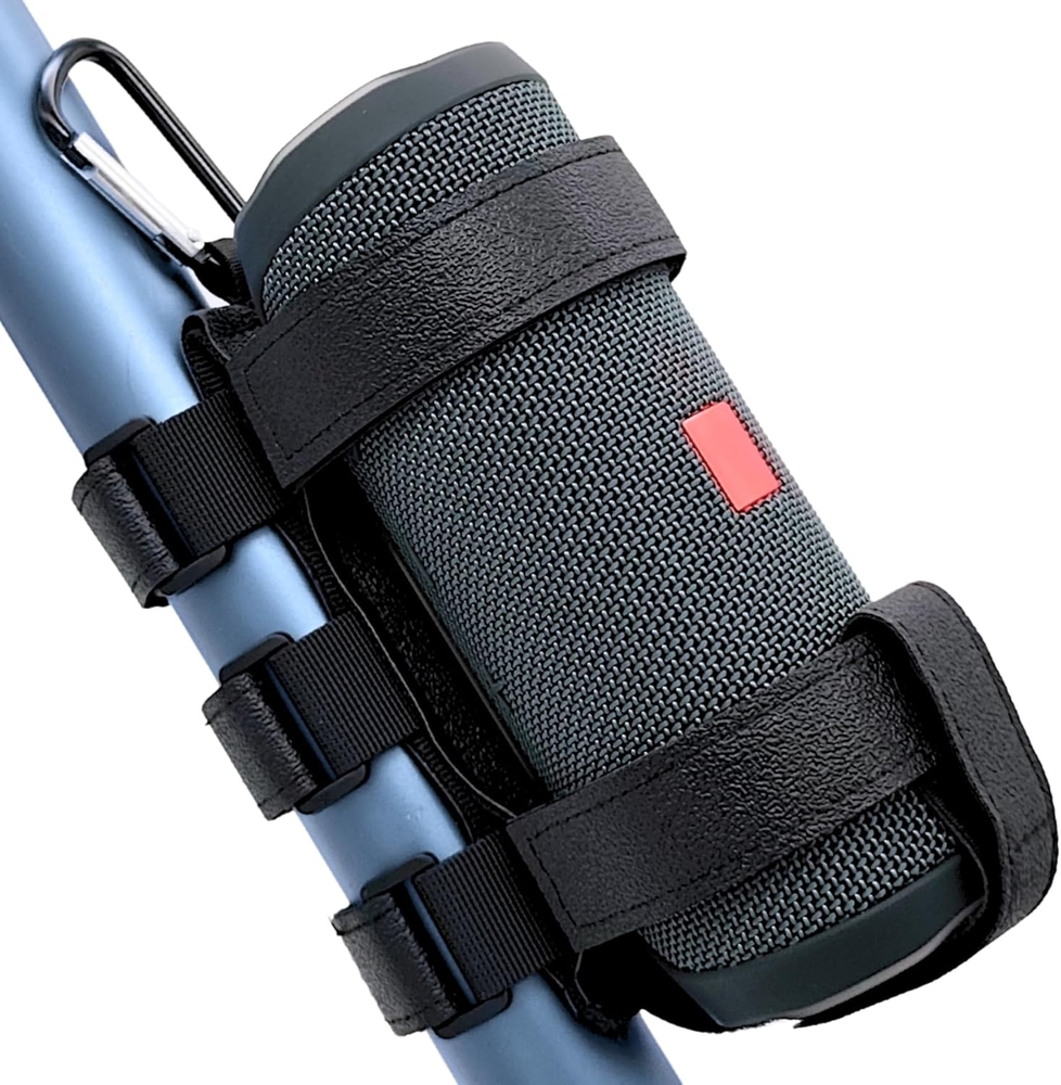 Adjustable Bike Golf Cart Speaker Mount for JBL Flip 5 & Charge 5 - Portable Holder