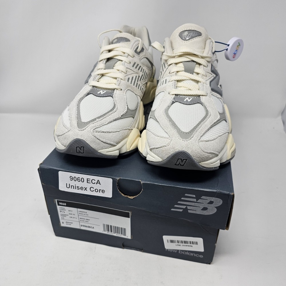 NEW BALANCE 9060 SEA SALT U9060ECA Men's 9.5 Woman's 11 Unisex Athletic Shoe NEW