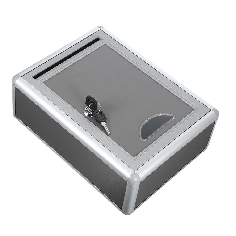 Safe Lock Box Wall Mounted Post Box Ballot Box Suggestions Suggestion Bin