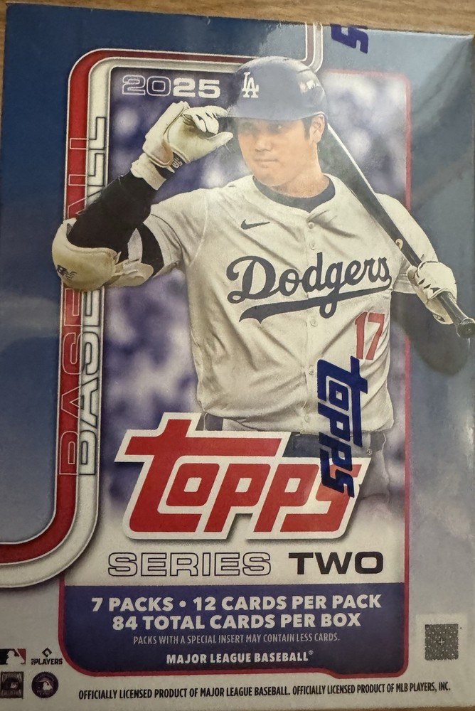 2025 Topps Series 2 MLB Trading Cards Blaster Box 24 Packs