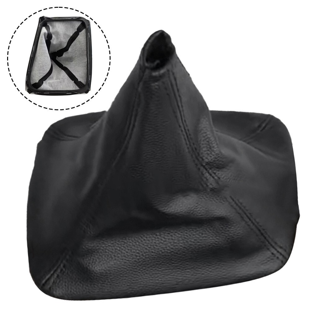 1PC Stylish Leather Gear Shift Knob Boot For Toyota For Hilux 2005,2015 LHD