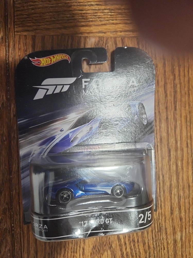 2017 Hot Wheels BLUE 17 FORD GT 2/5 Forza Motorsport DJF50 selling many more