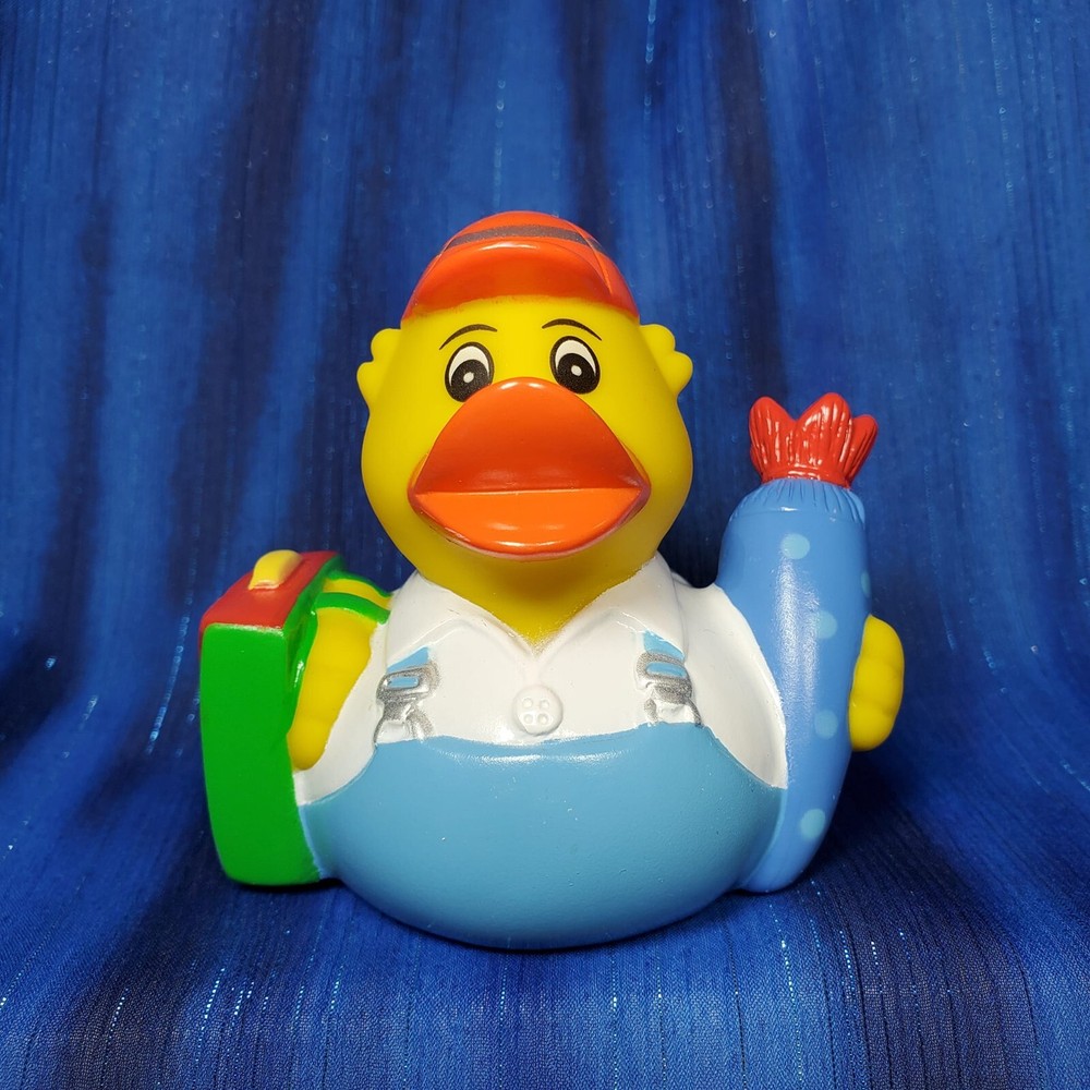 Back to School Rubber Duck for Boys by Schnabels New  -image