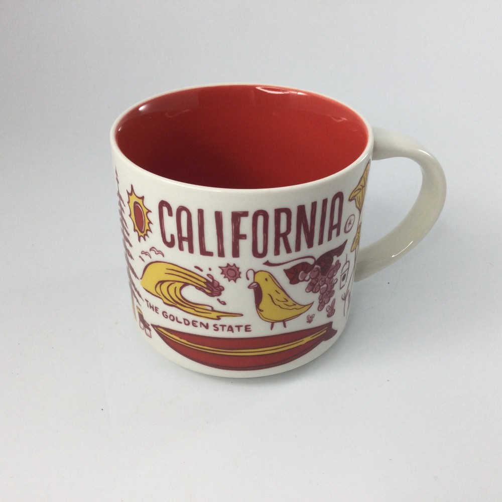 Starbucks California Been There Series 14oz Ceramic Mug Large 2019 Unused