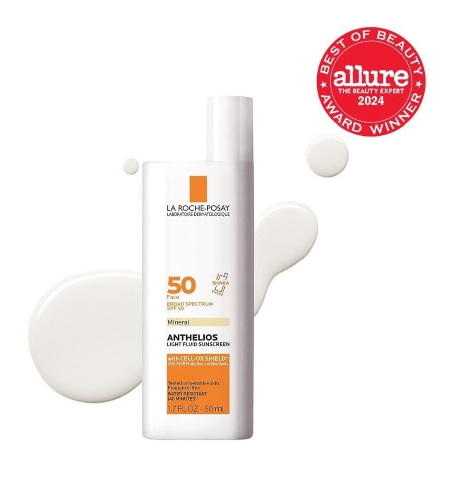 La Roche-Posay Anthelios Mineral SPF 50 Ultra Light Sunscreen Fluid
