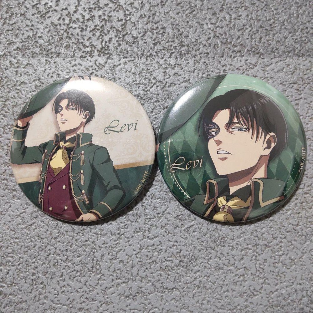 Attack On Titan Levi Animate Masquerade Can Badge 2