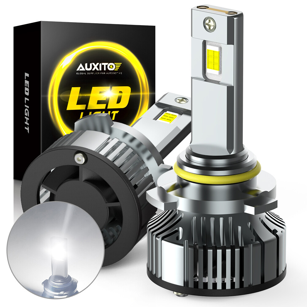 AUXITO 6500K White 9006 LED Headlight Super Bright Lamp Bulbs HIGH/LOW Beam M