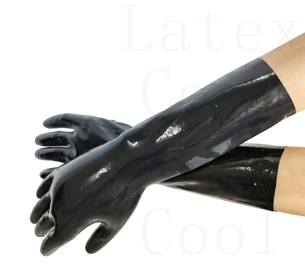 Affordable Rubber Latex Gloves for Daily Use Sizes S-XL