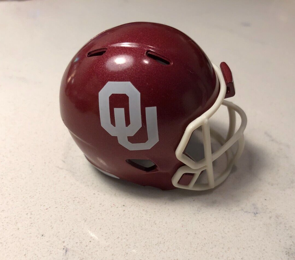 Oklahoma Sooners RIDDELL speed pocket pro helmet OU SEC Big 12 NCAA