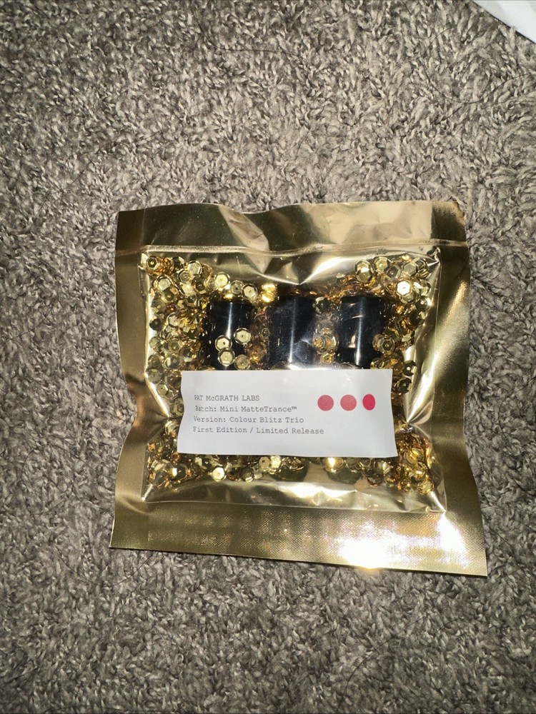 Pat McGrath Labs Mini Mattetrance Color Blitz Trio Limited Edition Brand New