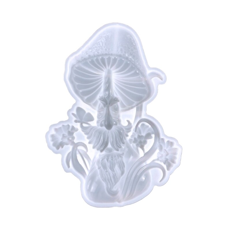 Mushroom Man Resin Silicone Mold for Wall or Desktop Decor