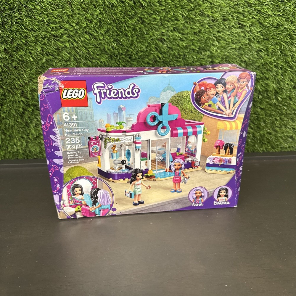 LEGO Friends 41391 Heartlake City Hair Salon Set New Damaged Box