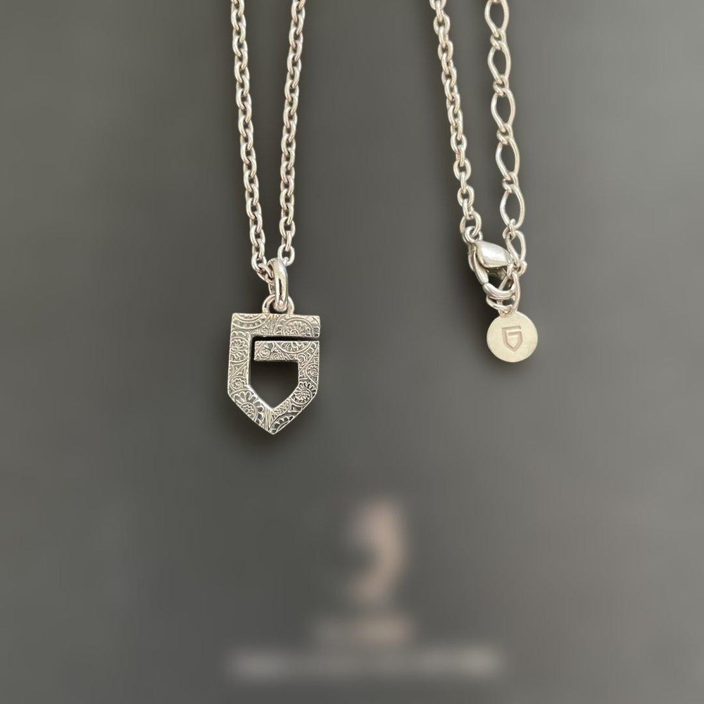 Garmin Silver G Top Necklace Large Size Elegant Chain Jewelry