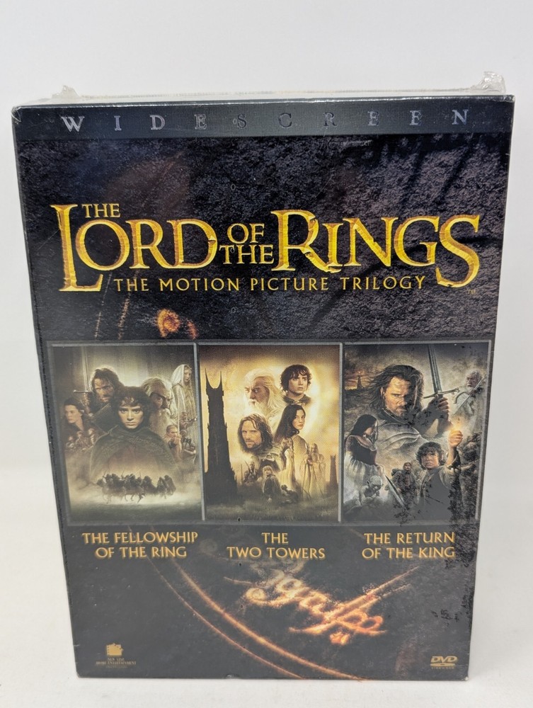 New - The Lord Of The Rings Trilogy: The Motion Trilogy Set of 6 DVDs Fullscreen