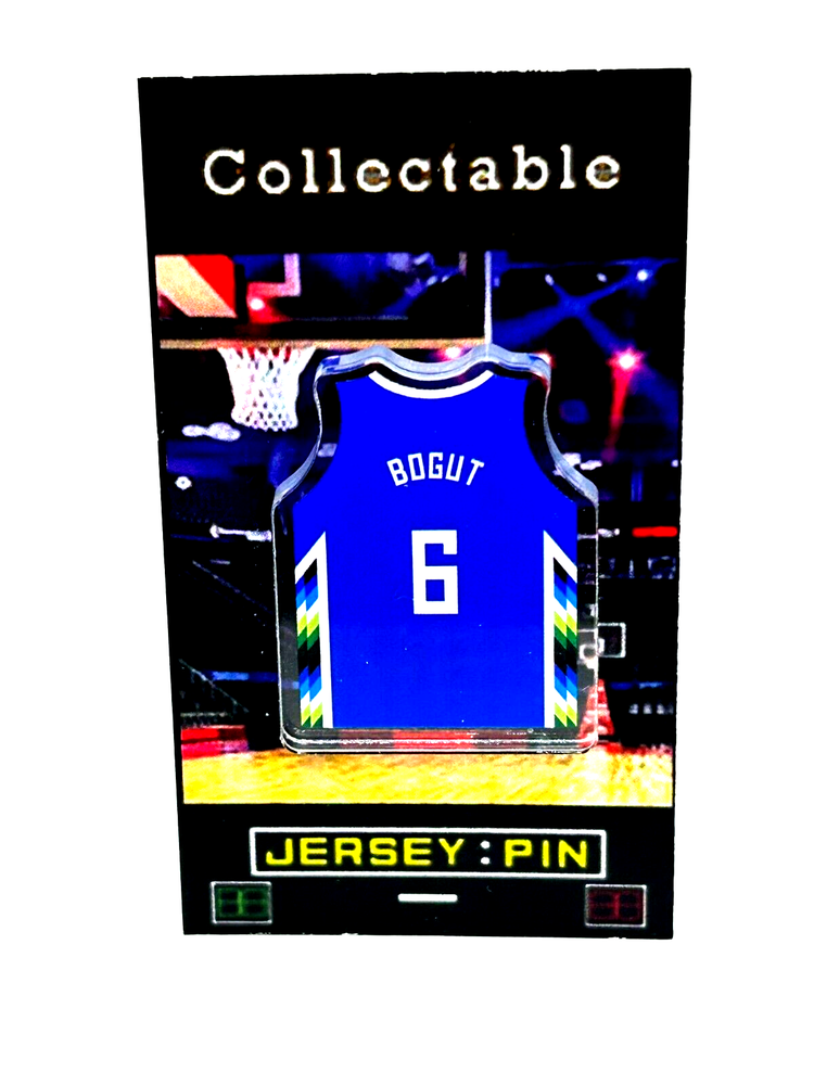 Milwaukee Bucks Andrew Bogut Classic Collectible Jersey Lapel Pin
