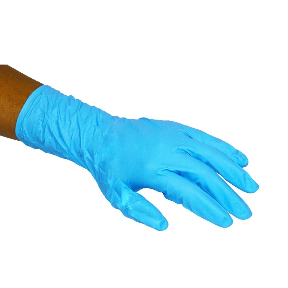 18000 Pcs Blue Nitrile Exam Gloves 8 Mil Powder Free Medical Grade