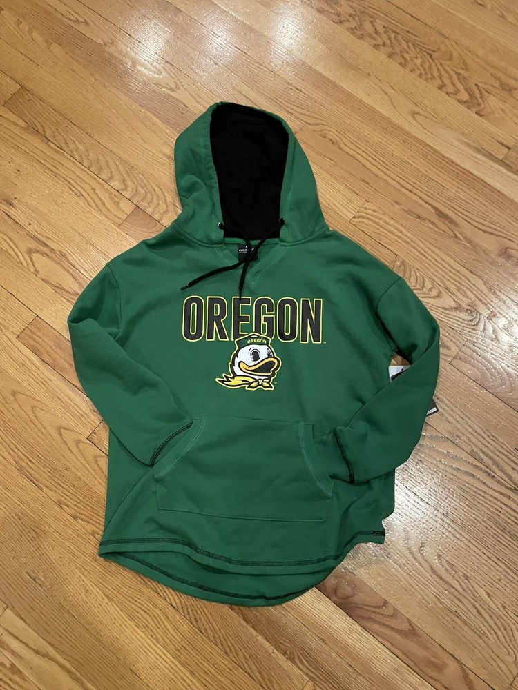 Oregon Ducks Women’s Colosseum Hoodie with Duck Graphic Size Medium NWT