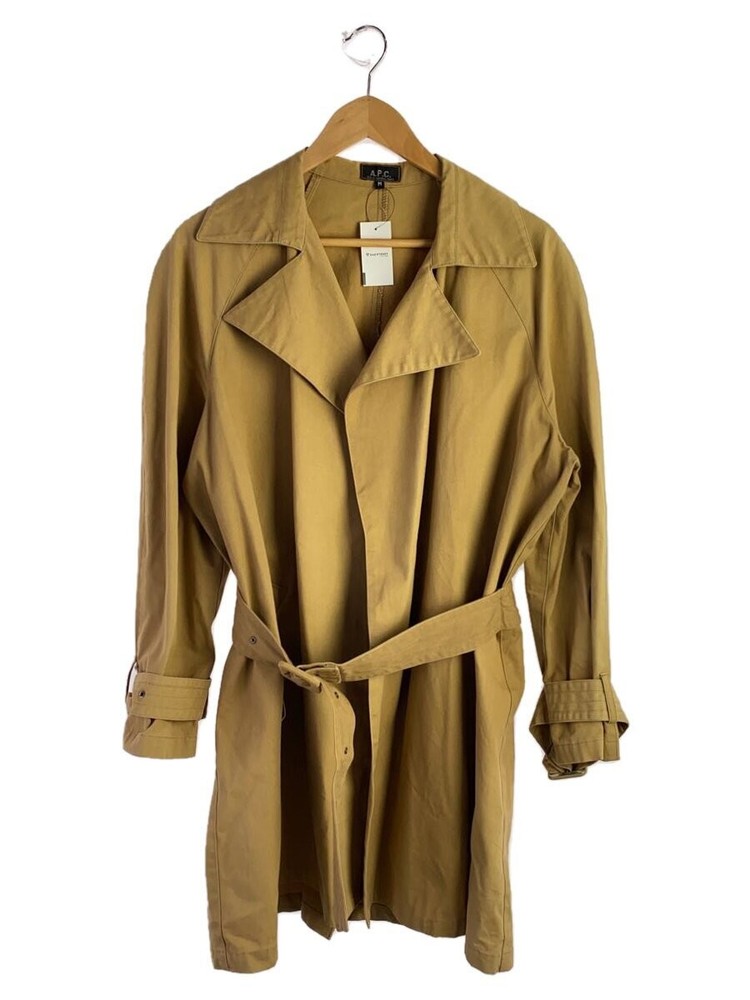 A.P.C. 90S/Made In France/Trench Coat/M/Cotton/Beg/Buttonless  2274