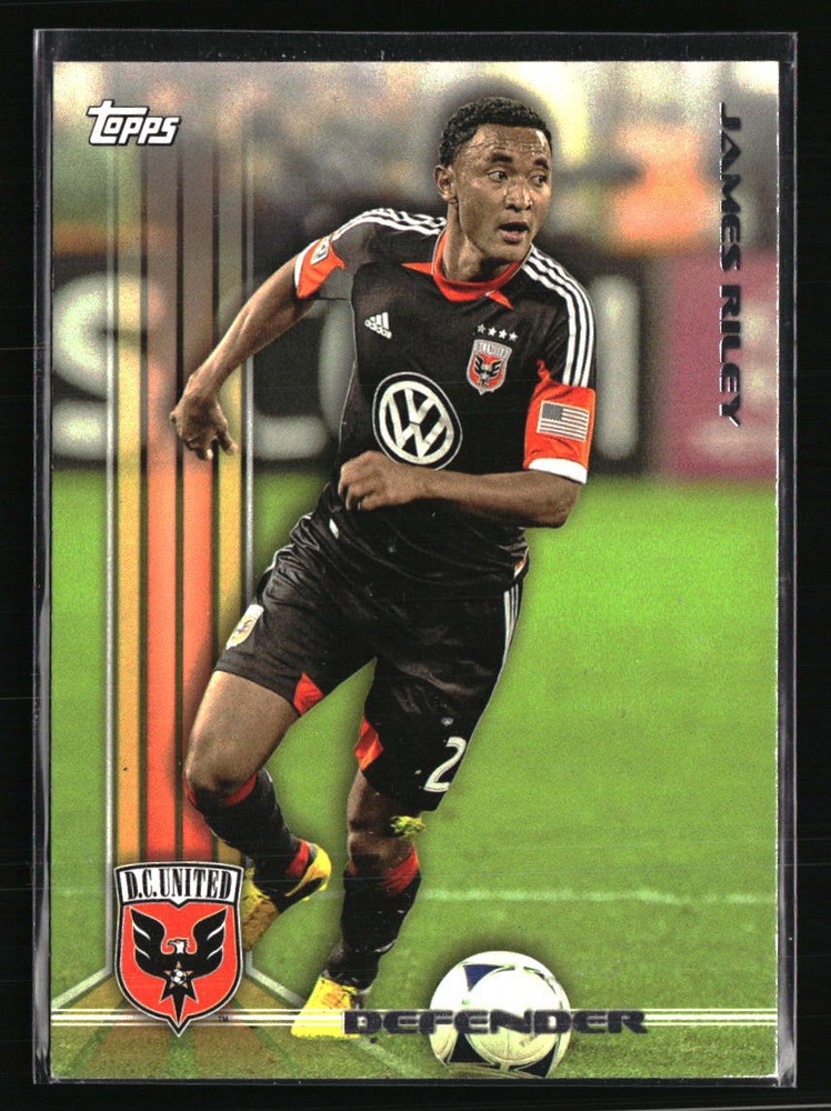 James Riley 2013 Topps MLS #75 Soccer Card