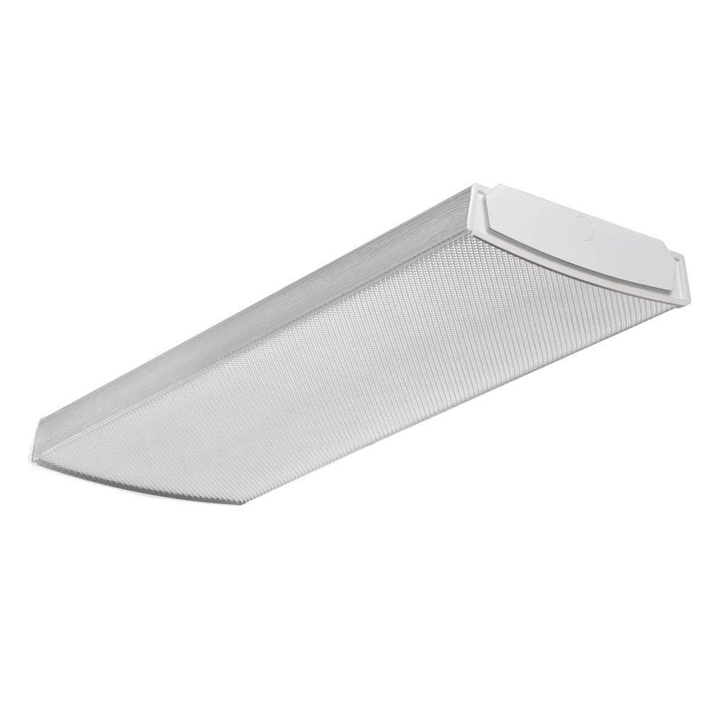 LBL2 LP840 LED Curved Wraparound Ceiling Light, 2-Feet, 2000 Lumens, 4000K, W...