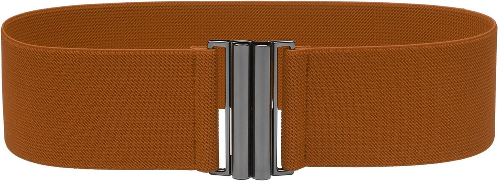 Womens Wide Elastic Waist Belt Cinch Belt Trimmer Stretch Waistband