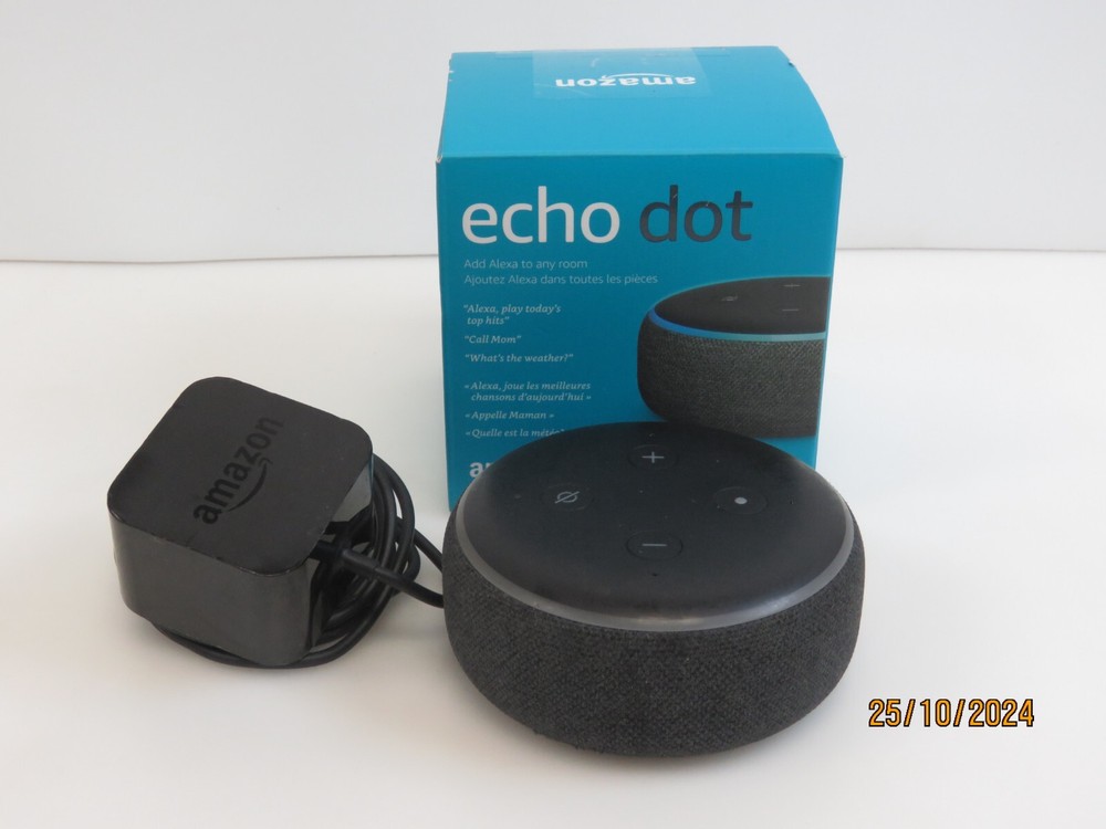 Amazon Echo Dot (3rd Generation) Smart Speaker - Charcoal (NOT WORKING) [CB22]