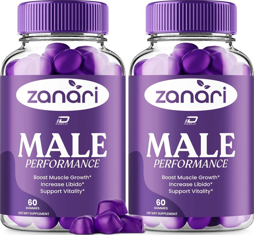 (2 Pack) Zanari Gummies for Men – Zanari Male Gummy Natural Blend Reviews