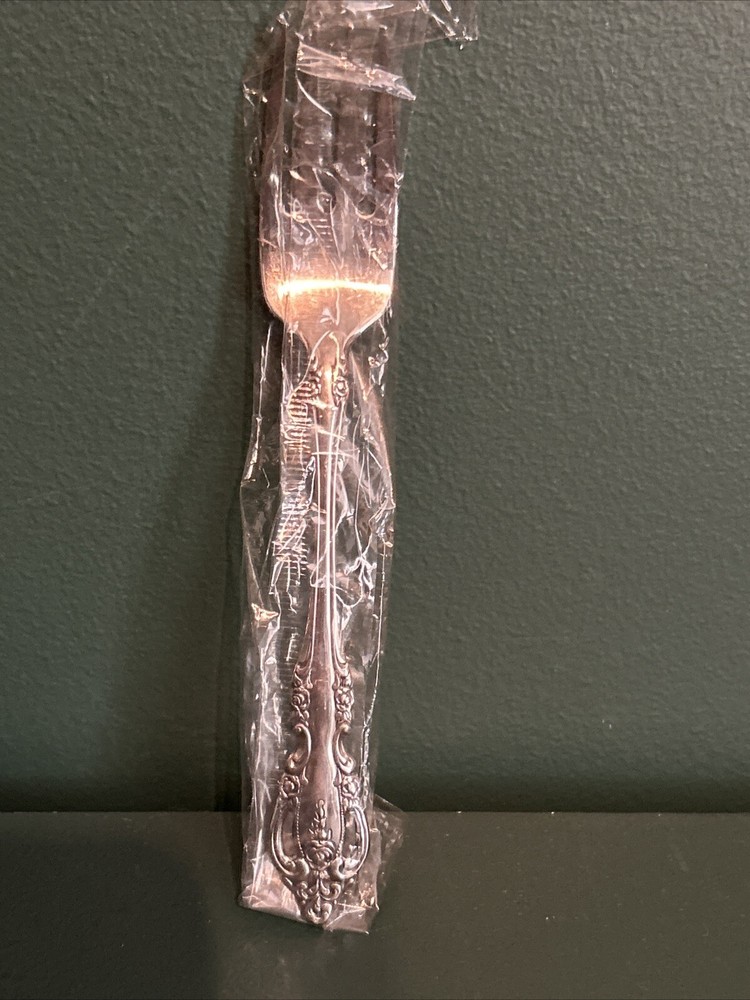 NOS Brahms Salad Fork Oneida Community Glossy Stainless Flatware Choose Quantity