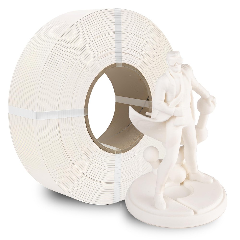 Polymaker Matte, 115 - 1.75mm Matte Cotton White (Hex Code: #F4efeb)