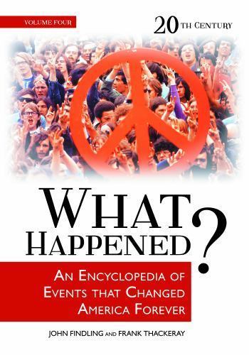 What Happened? An Encyclopedia of Events That Changed America Forever [4 volumes
