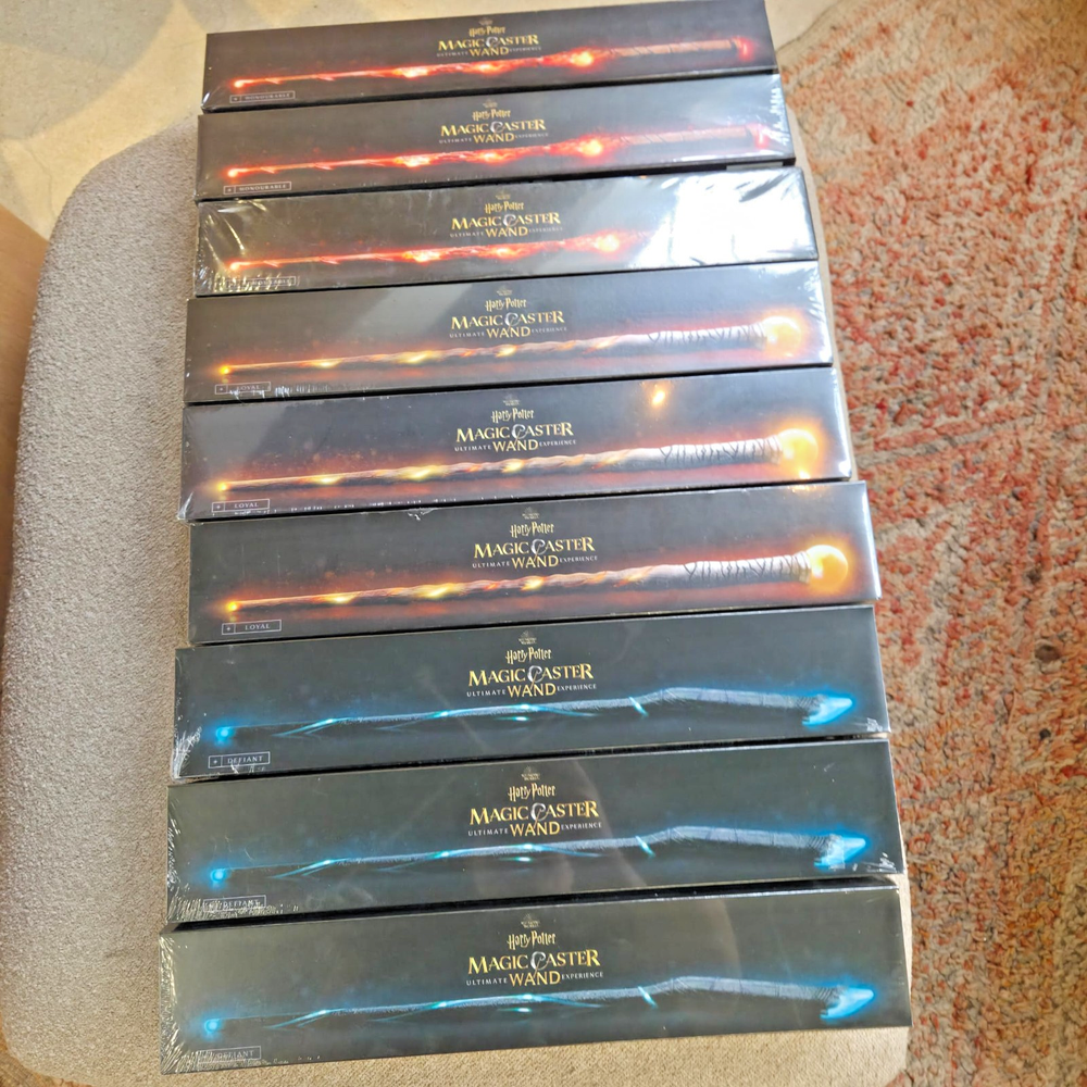 Harry Potter Magic Caster Wand Experience (3 x Defiant 3 x Loyal 3 x Honourable)